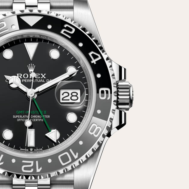 Rolex GMT-Master II in Oystersteel, M126710GRNR-0003 - H.L. Gross Jewelers