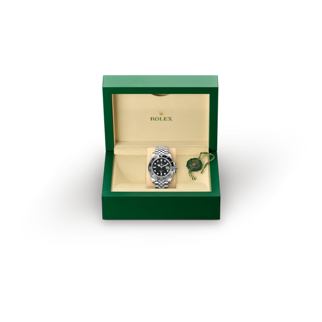  in Oystersteel, m126710grnr-0003 - H.L. Gross Jewelers