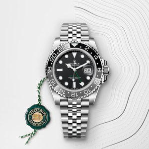  in Oystersteel, m126710grnr-0003 - H.L. Gross Jewelers