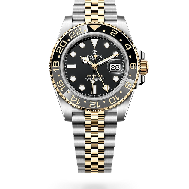 Rolex Collection in Yellow Rolesor - combination of Oystersteel and yellow gold, M126713GRNR-0001 - H.L. Gross Jewelers