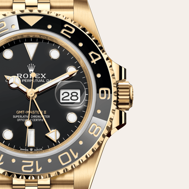  in 18 ct yellow gold, M126718GRNR-0001 - H.L. Gross Jewelers