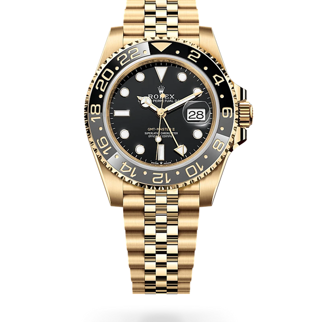  in 18 ct yellow gold, M126718GRNR-0001 - H.L. Gross Jewelers