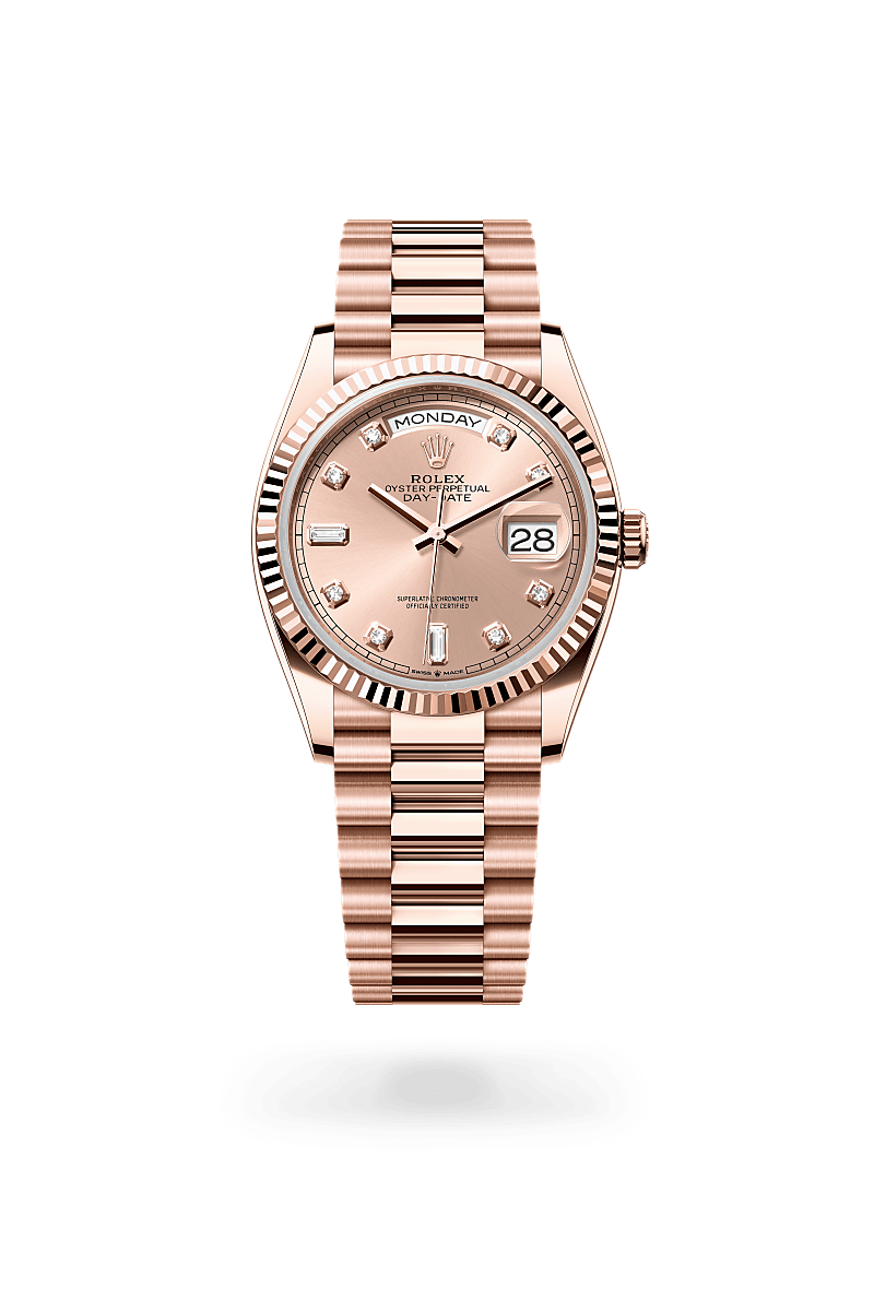 Rolex Day-Date in Gold, M128235-0009 | H.L. Gross & Bro. Jewelers