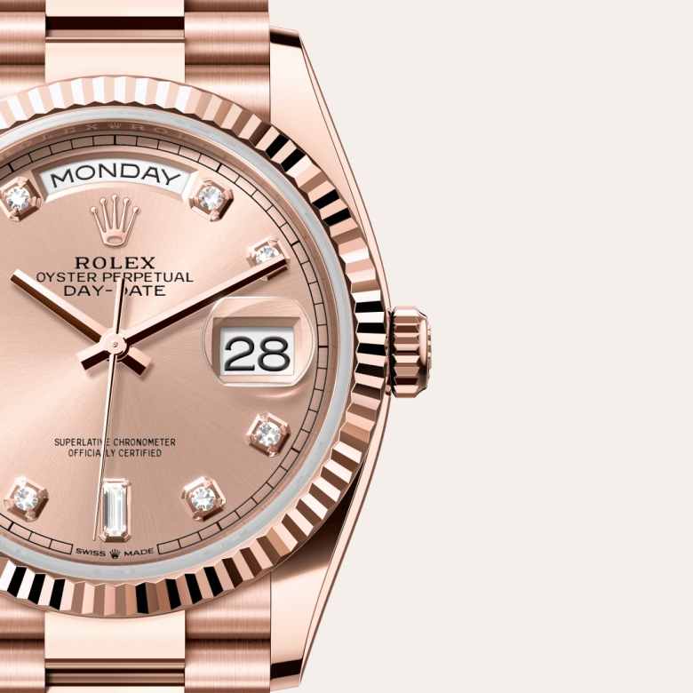 Rolex Day-Date in Gold, M128235-0009 | H.L. Gross & Bro. Jewelers