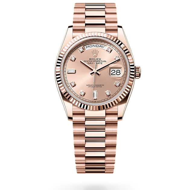  in 18 ct Everose gold, M128235-0009 - H.L. Gross Jewelers