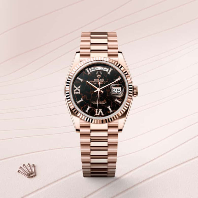 in 18 ct Everose gold, M128235-0041 - H.L. Gross Jewelers