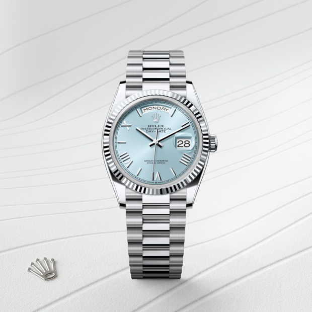 Oyster, 36 mm, platinum