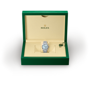 Rolex Day-Date in Platinum, m128236-0018 - H.L. Gross Jewelers