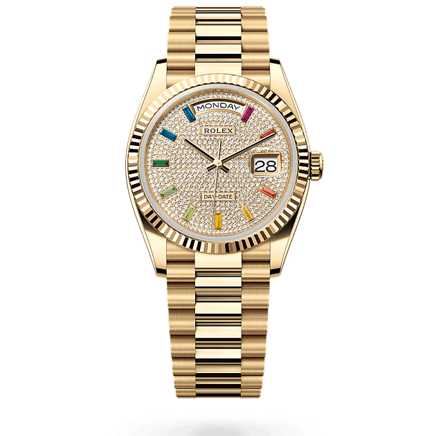  in 18 ct yellow gold, M128238-0051 - H.L. Gross Jewelers