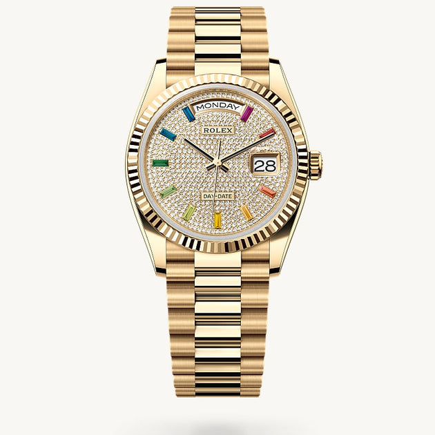  in 18 ct yellow gold, M128238-0051 - H.L. Gross Jewelers