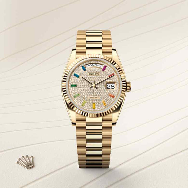  in 18 ct yellow gold, M128238-0051 - H.L. Gross Jewelers