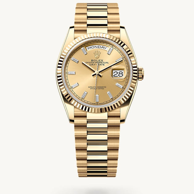  in 18 ct yellow gold, M128238-0132 - H.L. Gross Jewelers