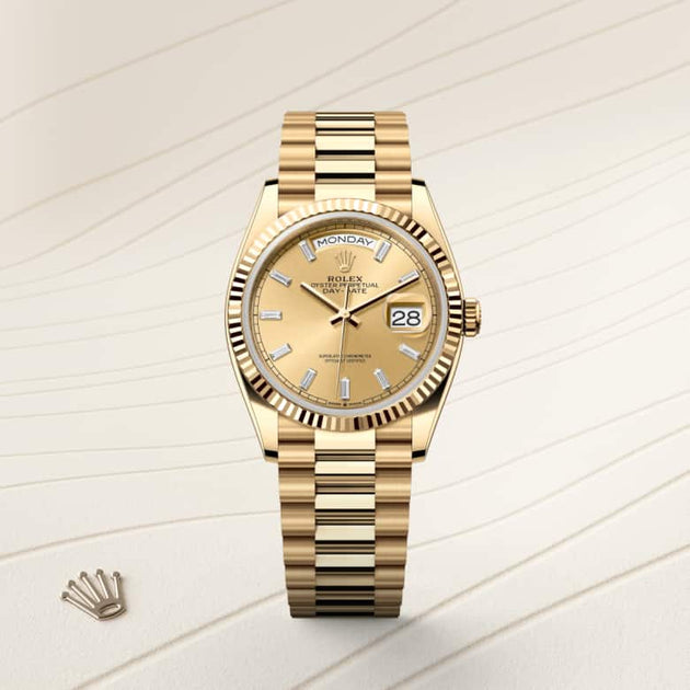  in 18 ct yellow gold, M128238-0132 - H.L. Gross Jewelers