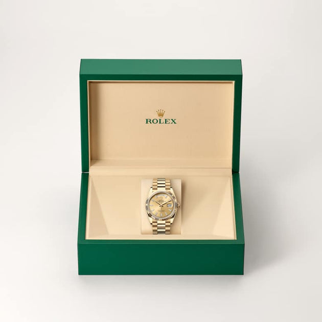  in 18 ct yellow gold, M128238-0132 - H.L. Gross Jewelers