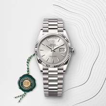 Oyster, 36 mm, white gold