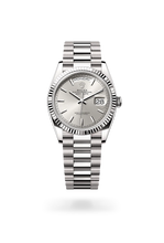 Oyster, 36 mm, white gold