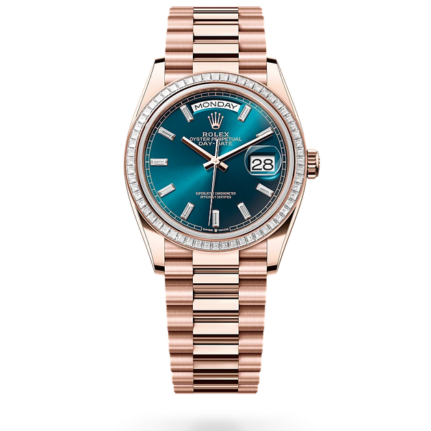  in 18 ct Everose gold, m128395tbr-0032 - H.L. Gross Jewelers