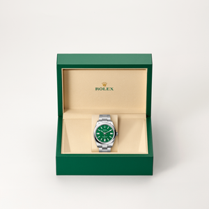 Rolex Oyster Perpetual 41 Oystersteel M134300-0004 | H.L. Gross Rolex Oyster Perpetual 41 Oystersteel M134300-0004 | H.L. Gross