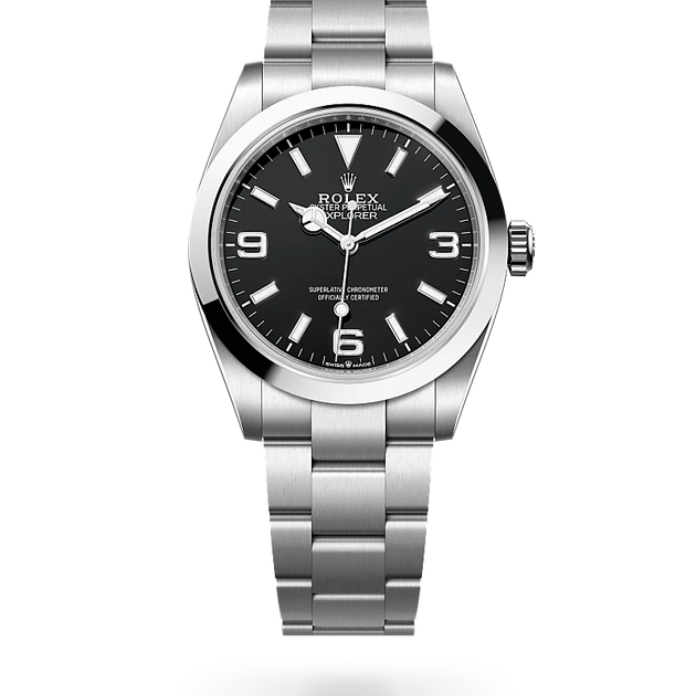 Rolex Explorer in Oystersteel, M224270-0001 - H.L. Gross Jewelers