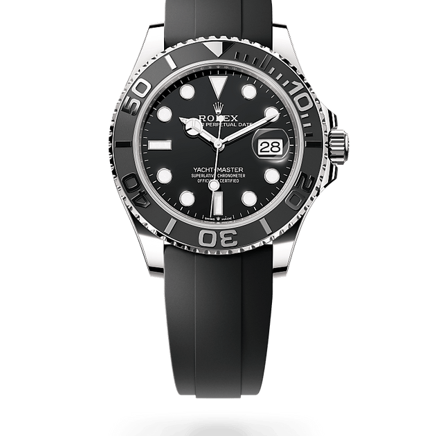 Rolex Yacht-Master in 18 ct white gold, M226659-0002 - H.L. Gross Jewelers