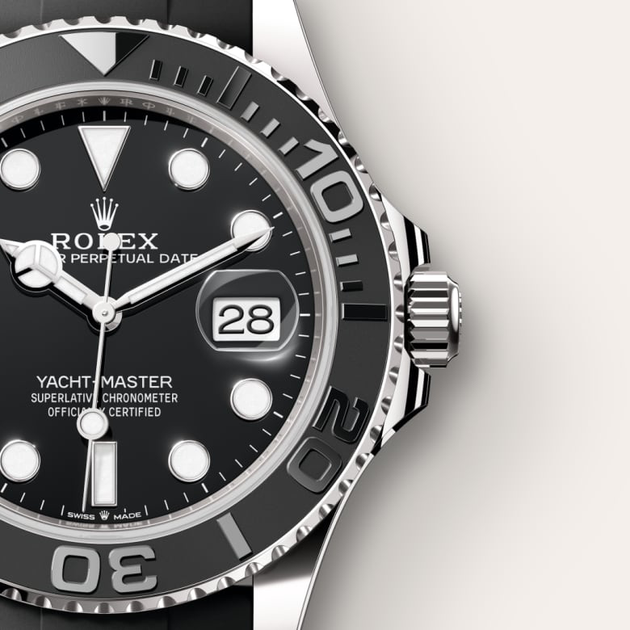 Rolex Yacht-Master in 18 ct white gold, M226659-0002 - H.L. Gross Jewelers