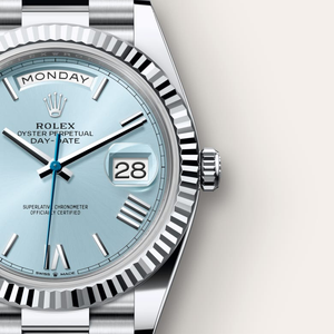 Rolex Collection in Platinum, M228236-0012 - H.L. Gross Jewelers