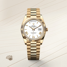 Oyster, 40 mm, yellow gold