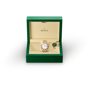 Rolex Day-Date in 18 ct yellow gold, M228238-0042 - H.L. Gross Jewelers
