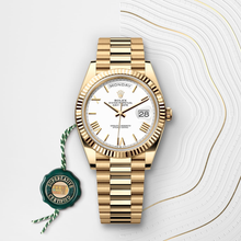 Oyster, 40 mm, yellow gold