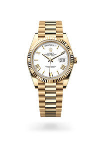 Rolex Day-Date in 18 ct yellow gold, M228238-0042 - H.L. Gross Jewelers
