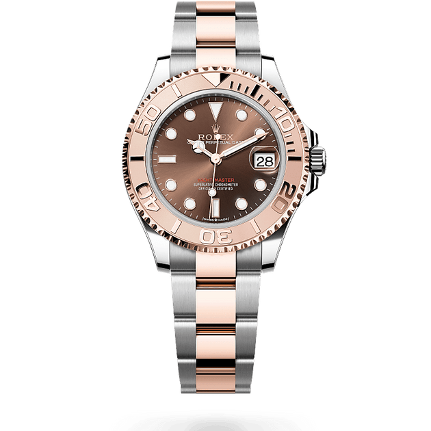 Rolex Yacht-Master in Everose Rolesor - combination of Oystersteel and Everose gold, M268621-0003 - H.L. Gross Jewelers