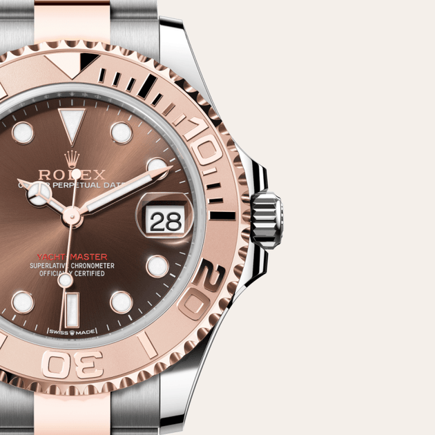 Rolex Yacht-Master in Everose Rolesor - combination of Oystersteel and Everose gold, M268621-0003 - H.L. Gross Jewelers