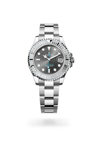  in Rolesium - combination of Oystersteel and platinum, M268622-0002 - H.L. Gross Jewelers