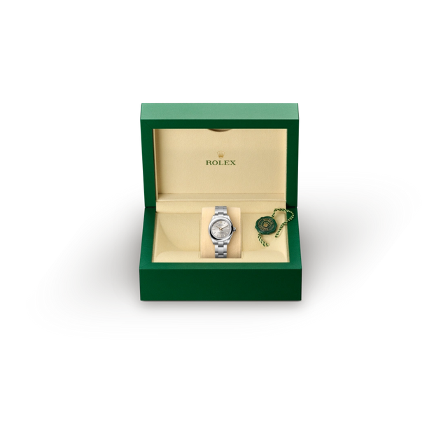 Rolex Oyster Perpetual in Oystersteel, M276200-0001 - H.L. Gross Jewelers