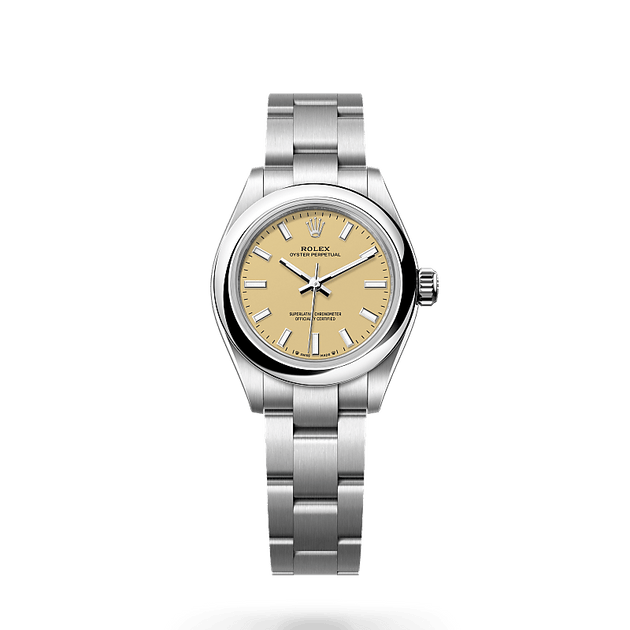 Rolex Oyster Perpetual in Oystersteel, M276200-0007 - H.L. Gross Jewelers