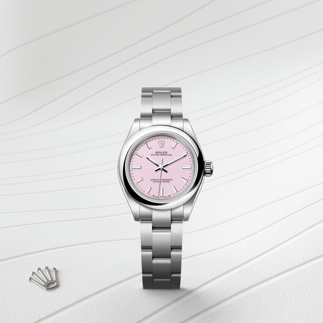 Rolex Oyster Perpetual in Oystersteel, M276200-0009 - H.L. Gross Jewelers