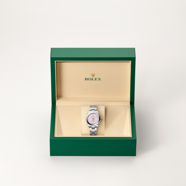 Rolex Oyster Perpetual in Oystersteel, M276200-0009 - H.L. Gross Jewelers