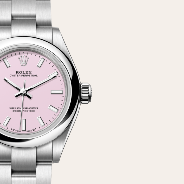 Rolex Oyster Perpetual in Oystersteel, M276200-0009 - H.L. Gross Jewelers