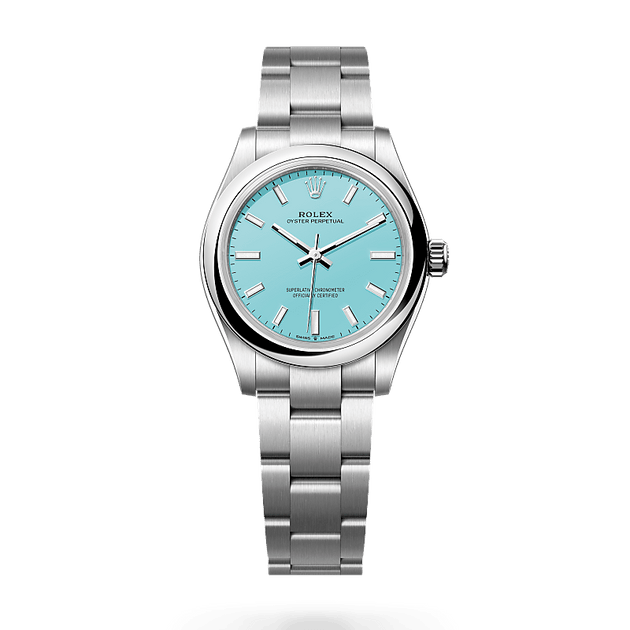 Rolex Oyster Perpetual in Oystersteel, M277200-0007 - H.L. Gross Jewelers