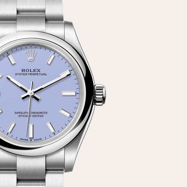 Rolex Oyster Perpetual in Oystersteel, M277200-0014 - H.L. Gross Jewelers