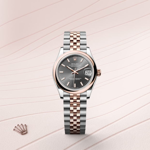 Oyster, 31 mm, Oystersteel and Everose gold