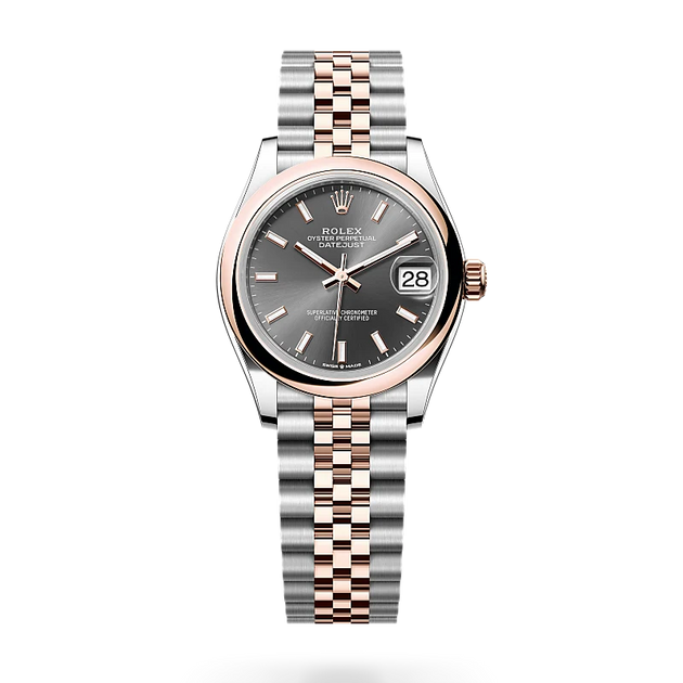  in Everose Rolesor - combination of Oystersteel and Everose gold, m278241-0018 - H.L. Gross Jewelers