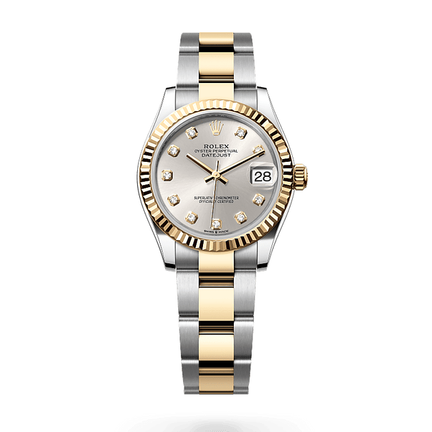 ROLEX WOMEN'S WATCHES in Yellow Rolesor - combination of Oystersteel and yellow gold, M278273-0019 - H.L. Gross Jewelers