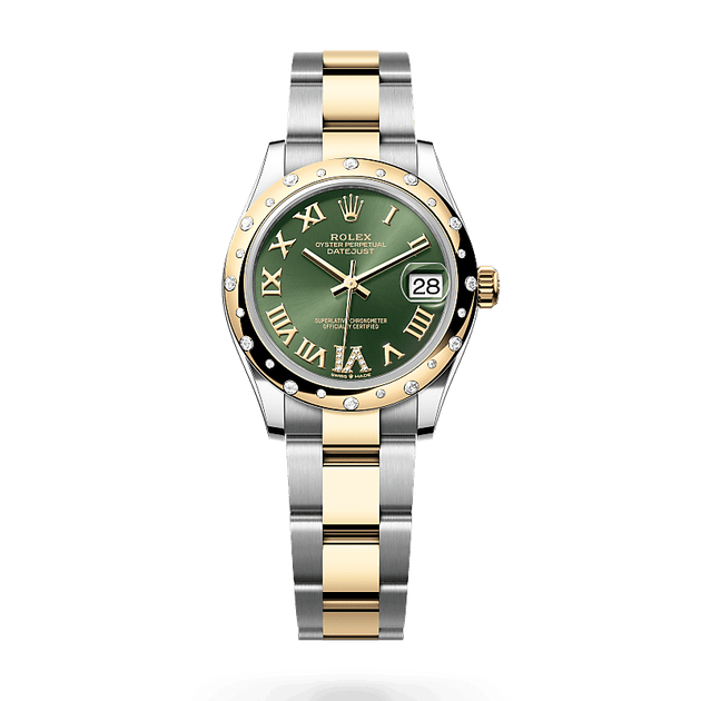 Rolex Datejust in Yellow Rolesor - combination of Oystersteel and yellow gold, M278343RBR-0015 - H.L. Gross Jewelers