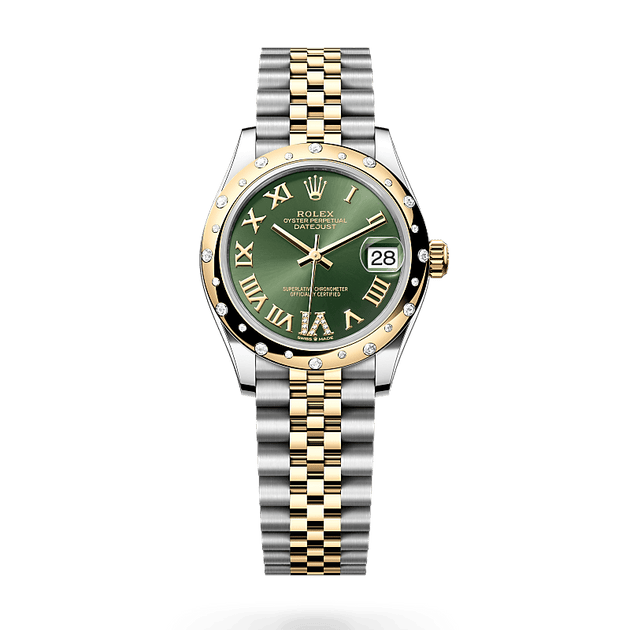ROLEX WOMEN'S WATCHES in Yellow Rolesor - combination of Oystersteel and yellow gold, M278343RBR-0016 - H.L. Gross Jewelers