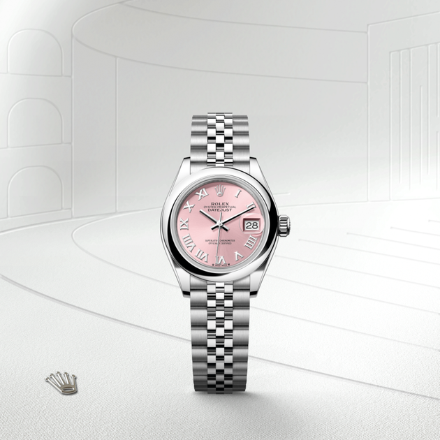Rolex Lady-Datejust in Oystersteel, M279160-0013 - H.L. Gross Jewelers