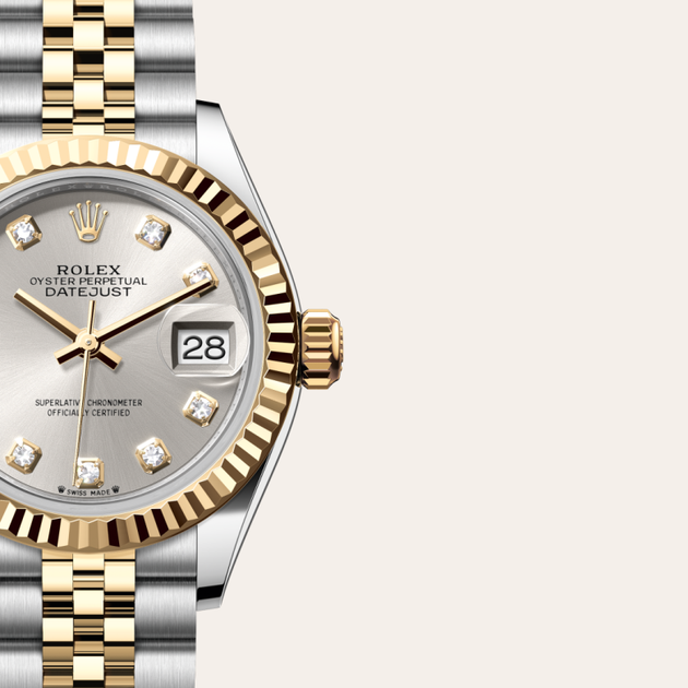 Rolex Lady-Datejust in Yellow Rolesor - combination of Oystersteel and yellow gold, M279173-0007 - H.L. Gross Jewelers