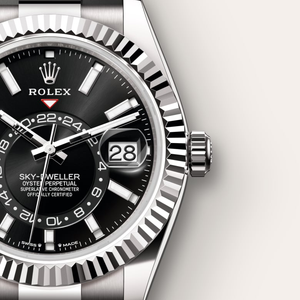 Rolex Collection in 18 ct white gold, M336239-0002 - H.L. Gross Jewelers
