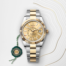 Oyster, 42 mm, Oystersteel and yellow gold