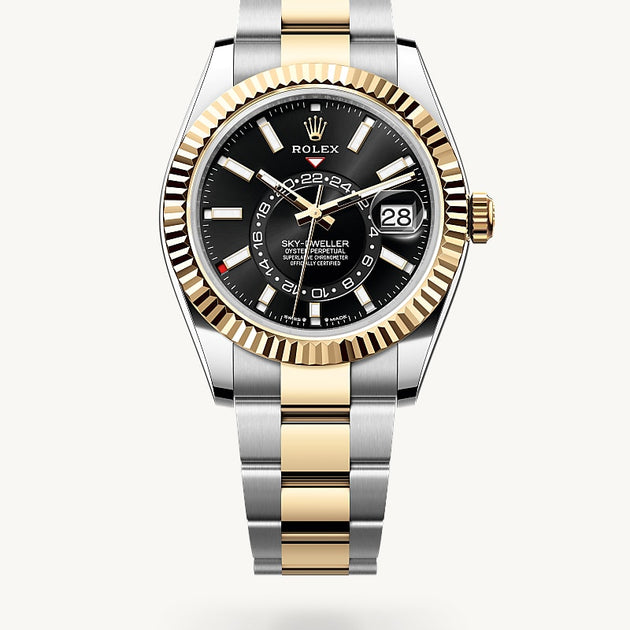  in Yellow Rolesor - combination of Oystersteel and yellow gold, M336933-0003 - H.L. Gross Jewelers